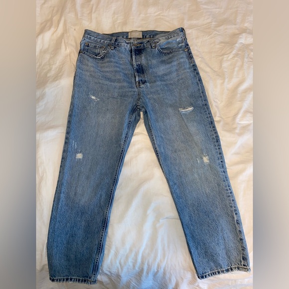 Everlane Rigid Slouch Jeans (29 Regular, Broken-In Blue wash) - Picture 2 of 5